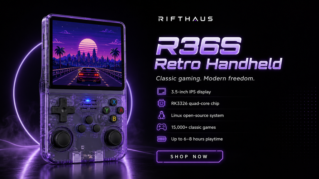 R36S Retro Handheld feature showcase