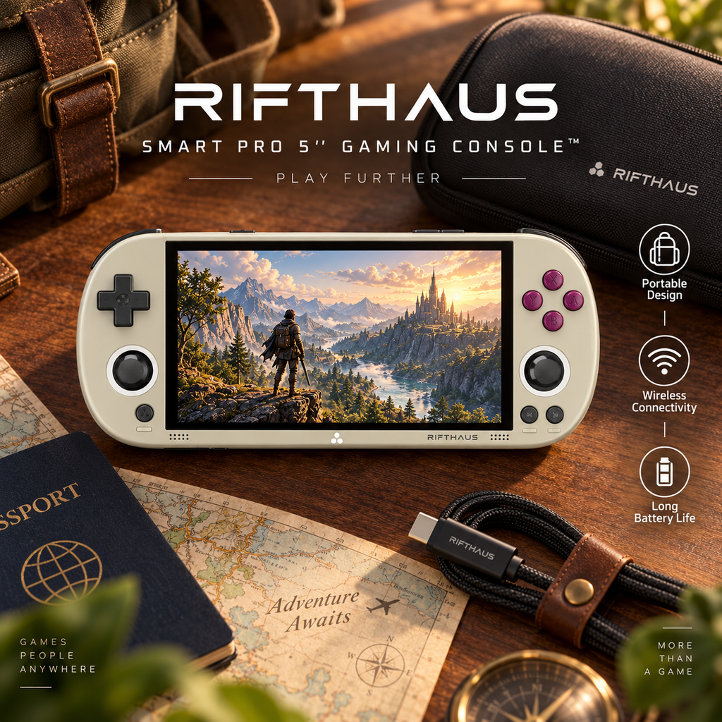 RIFTHAUS SMART PRO 5'' GAMING CONSOLE™