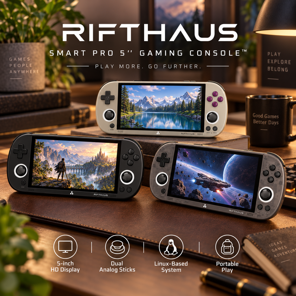 RIFTHAUS SMART PRO 5'' GAMING CONSOLE™