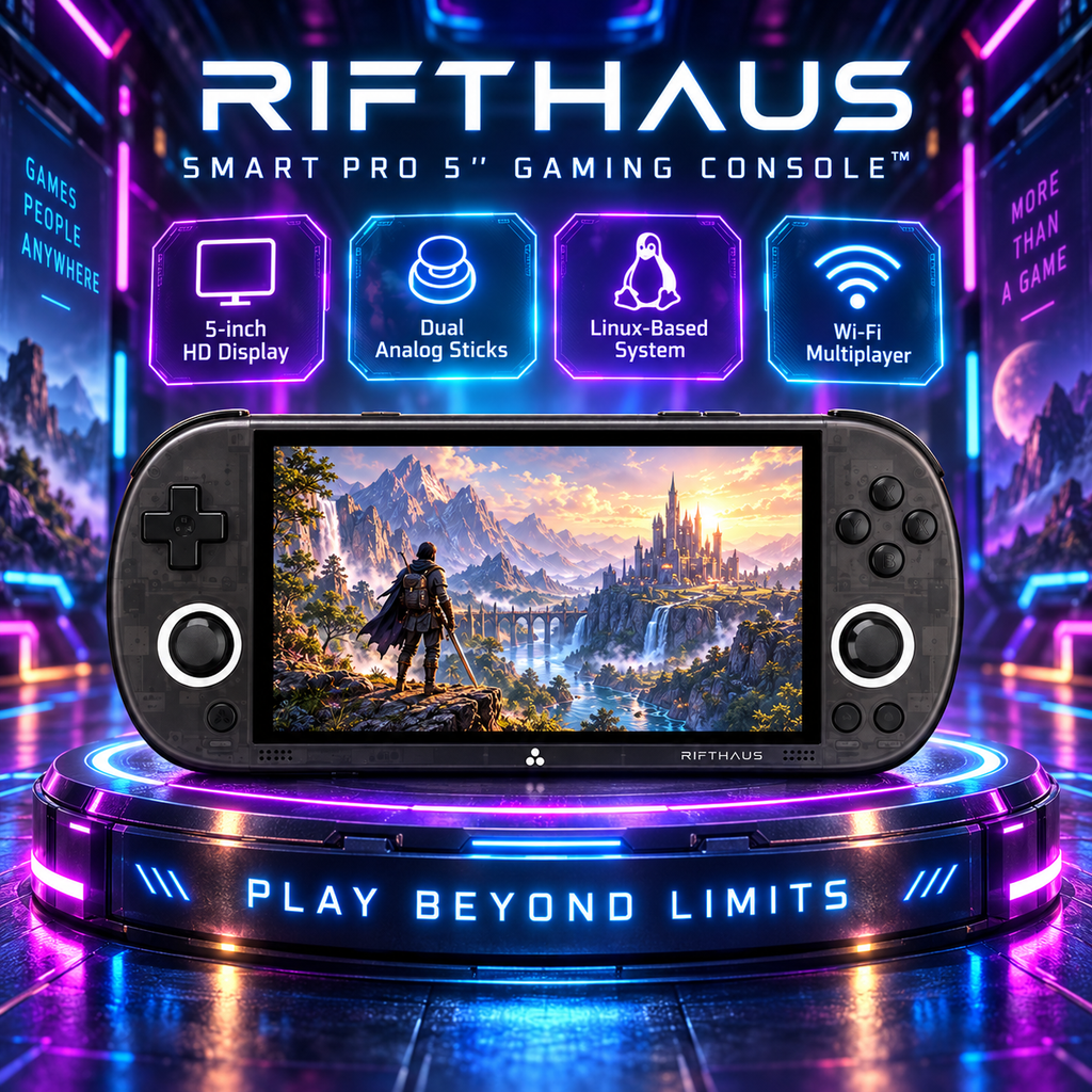 RIFTHAUS SMART PRO 5'' GAMING CONSOLE™