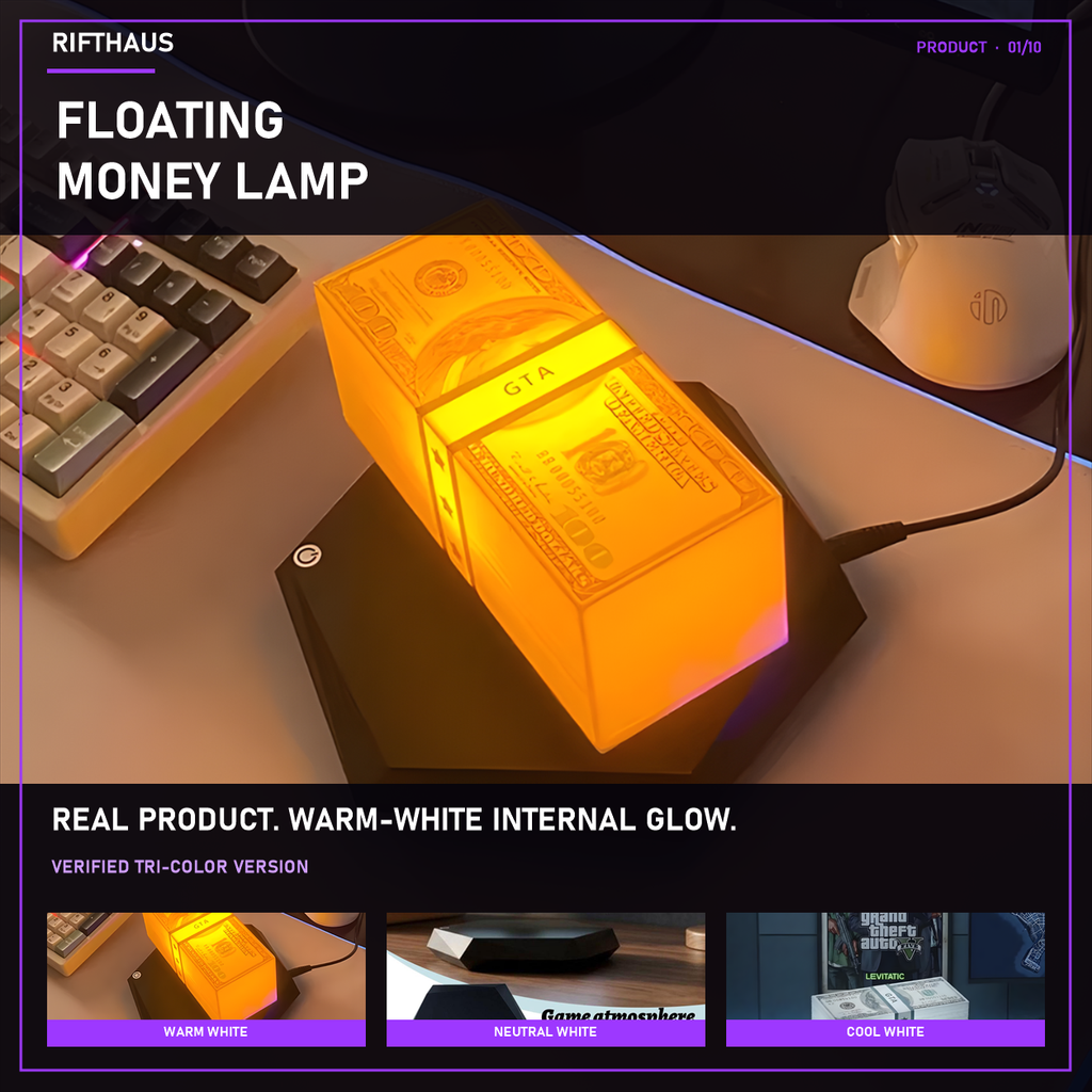 RIFTHAUS FLOATING MONEY LAMP™